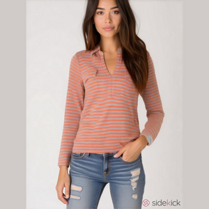 Liz Claiborne 3/4 Sleeve Top (Sz XL)